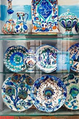 File tranh in trần 3D Tranh sơn dầu phương tây tổng hợp STS76137 (ảnh gốc)