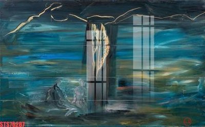 File gốc Tranh sơn dầu phương tây tổng hợp STS76287 (in 3D) cho trang trí