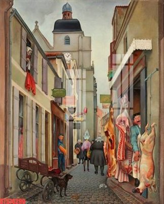 Tải file Tranh sơn dầu phương tây tổng hợp STS76290 (PSD) cho in tranh 3D