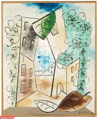 File gốc Tranh sơn dầu phương tây tổng hợp STS76331 (thiết kế) độc quyền