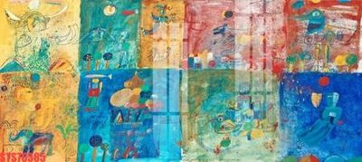 File ảnh Tranh sơn dầu phương tây tổng hợp STS76365 (gốc) in PP, decal