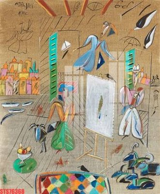 File gốc Tranh sơn dầu phương tây tổng hợp STS76368 (ảnh chi tiết) để in trần