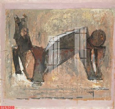 Download file gốc Tranh sơn dầu phương tây tổng hợp STS76380 (in mica) trong suốt