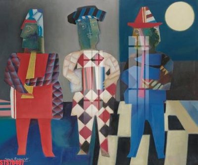 File tranh trang trí Tranh sơn dầu phương tây tổng hợp STS76407 (file gốc)