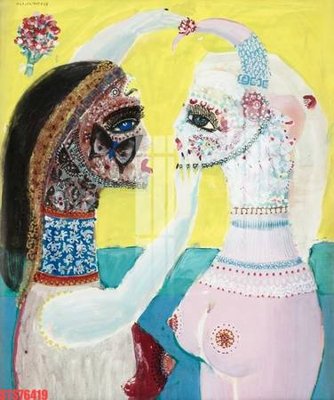 Download file tranh Tranh sơn dầu phương tây tổng hợp STS76419 (file gốc PSD)