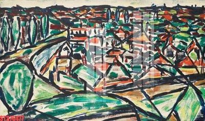 Tải file Tranh sơn dầu phương tây tổng hợp STS76477 (gốc) in tranh tráng gương