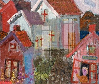 File PSD Tranh sơn dầu phương tây tổng hợp STS76515 (gốc) cho in quảng cáo