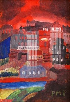 Download file tranh Tranh sơn dầu phương tây tổng hợp STS76607 (file gốc PSD)