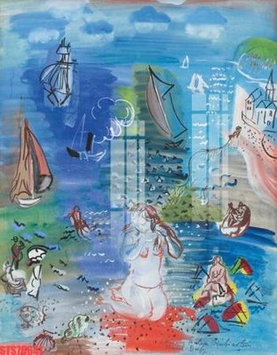 File gốc Tranh sơn dầu phương tây tổng hợp STS76641 (in lụa) cao cấp