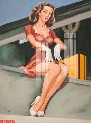 Download file gốc Tranh sơn dầu phương tây tổng hợp STS76815 (in lụa) cao cấp