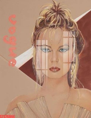 File gốc Tranh sơn dầu phương tây tổng hợp STS76844 (in lụa) tranh mã đáo