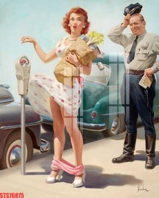 File in ấn Tranh sơn dầu phương tây tổng hợp STS76875 chuyên nghiệp