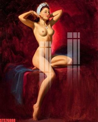 Tải file gốc Tranh sơn dầu phương tây tổng hợp STS76888 (in không vỡ ảnh)