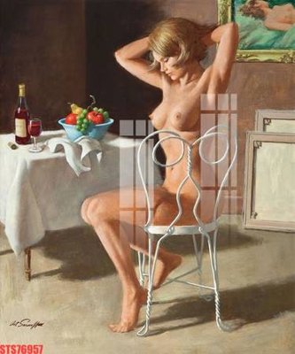 File in trần Tranh sơn dầu phương tây tổng hợp STS76957 (file gốc) chủ đề vũ trụ