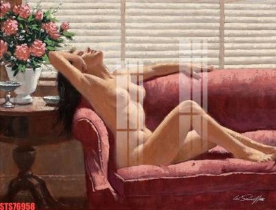 File gốc Tranh sơn dầu phương tây tổng hợp STS76958 (in tráng gương) sang trọng