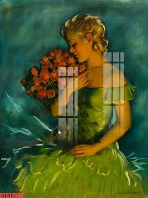 File tranh Tranh sơn dầu phương tây tổng hợp STS77052 (ảnh gốc) sắc nét hoàn hảo