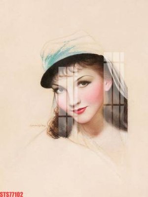 File gốc Tranh sơn dầu phương tây tổng hợp STS77102 (in lụa) chi tiết cao