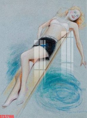 File in lụa Tranh sơn dầu phương tây tổng hợp STS77166 (phong cảnh) Tranh sơn dầu phương tây tổng hợp STS77166