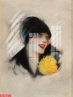 File tranh Tranh sơn dầu phương tây tổng hợp STS77185 (file gốc) chủ đề phong thủy