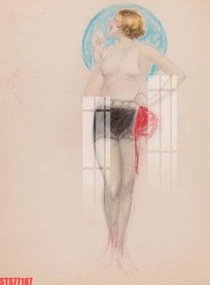 Hình ảnh file gốc Tranh sơn dầu phương tây tổng hợp STS77187 cho in UV