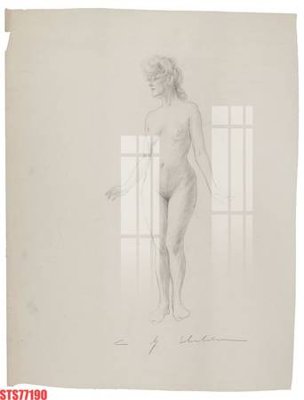 Download file tranh Tranh sơn dầu phương tây tổng hợp STS77190 (file gốc PSD)