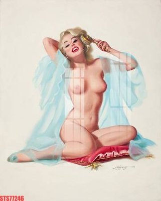 File in trần Tranh sơn dầu phương tây tổng hợp STS77246 (bản gốc) mây trời