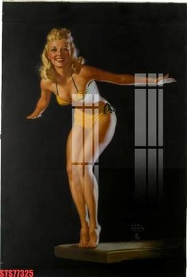 File tranh Tranh sơn dầu phương tây tổng hợp STS77325 (bản gốc) in lụa dán tường