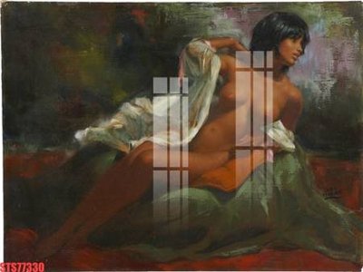 File ảnh Tranh sơn dầu phương tây tổng hợp STS77330 (gốc) in standee