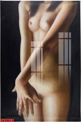 Download file gốc Tranh sơn dầu phương tây tổng hợp STS77787 (in mica) trong suốt