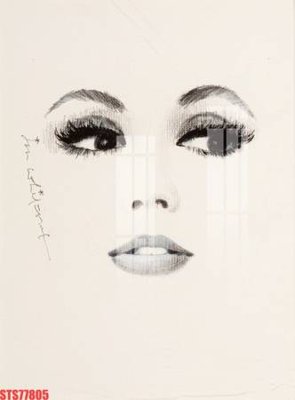 Hình ảnh file gốc in trần nhà Tranh sơn dầu phương tây tổng hợp STS77805