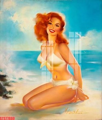 File gốc Tranh sơn dầu phương tây tổng hợp STS77880 (PNG) không nền chất lượng