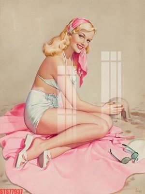 File in ấn Tranh sơn dầu phương tây tổng hợp STS77937 (bản gốc) chất lượng cao