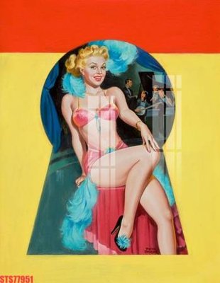 File in mica Tranh sơn dầu phương tây tổng hợp STS77951 (bản gốc) siêu trong