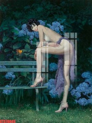 File in mica Tranh sơn dầu phương tây tổng hợp STS78049 (bản gốc) siêu trong