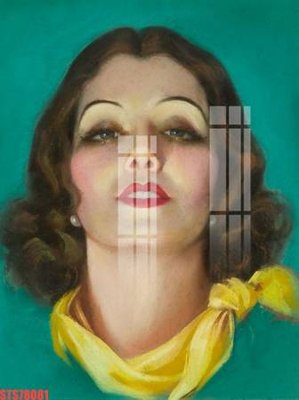 Hình ảnh file gốc in lụa Tranh sơn dầu phương tây tổng hợp STS78081