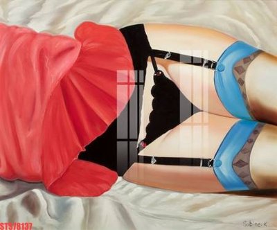 Download file Tranh sơn dầu phương tây tổng hợp STS78137 (gốc) in mica đèn LED