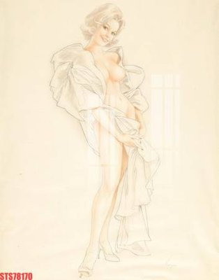 File ảnh Tranh sơn dầu phương tây tổng hợp STS78170 (gốc) in standee