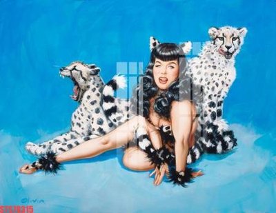 File ảnh Tranh sơn dầu phương tây tổng hợp STS78315 (gốc) in standee