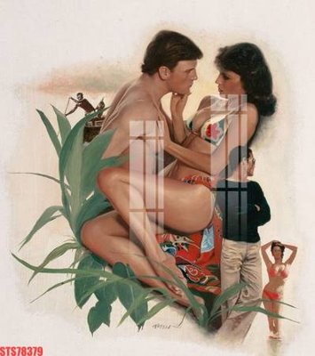 File in ấn Tranh sơn dầu phương tây tổng hợp STS78379 (bản gốc) chất lượng cao