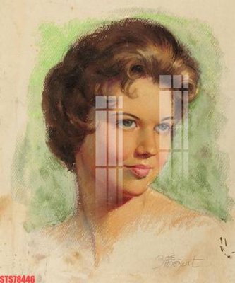 File in trần Tranh sơn dầu phương tây tổng hợp STS78446 (file gốc) xuyên sáng