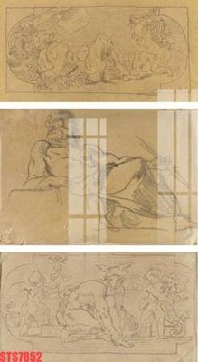 File in ấn Tranh sơn dầu phương tây tổng hợp STS7852 (bản gốc) chất lượng cao