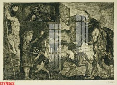 Hình ảnh file gốc Tranh sơn dầu phương tây tổng hợp STS78522 cho in UV