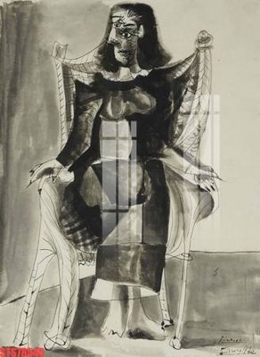 File ảnh Tranh sơn dầu phương tây tổng hợp STS78545 (gốc) trang trí khách sạn