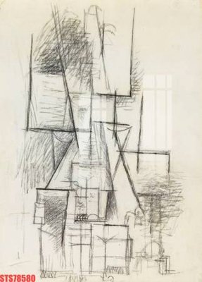 File tranh gốc Tranh sơn dầu phương tây tổng hợp STS78580 chủ đề hiện đại