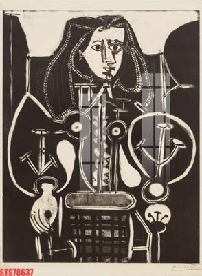 File tranh Tranh sơn dầu phương tây tổng hợp STS78637 (bản gốc) treo quán cafe