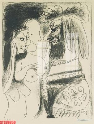 File tranh Tranh sơn dầu phương tây tổng hợp STS78650 (gốc) in backlit film