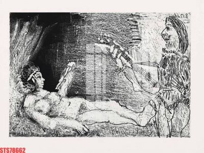 Download file gốc Tranh sơn dầu phương tây tổng hợp STS78662 (in mica) trang trí