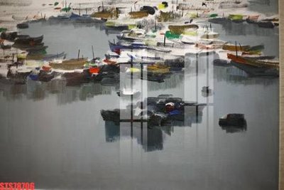 File in ấn Tranh sơn dầu phương tây tổng hợp STS78706 chuyên nghiệp