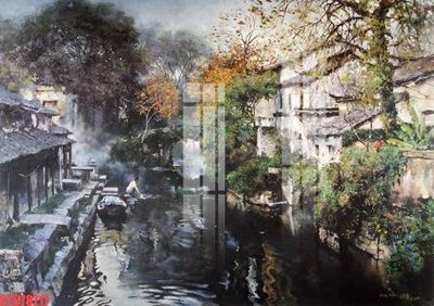 File PSD Tranh sơn dầu phương tây tổng hợp STS78717 (nguyên bản) cho thiết kế