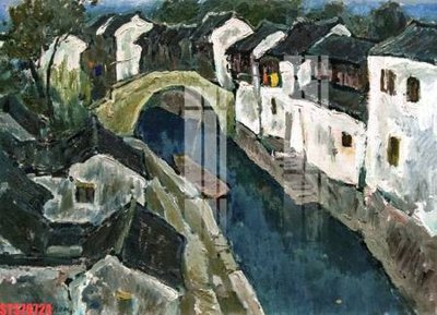 File gốc Tranh sơn dầu phương tây tổng hợp STS78724 (phong cách) cổ điển